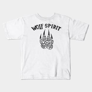 Wolf Spirit Kids T-Shirt